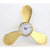 Pirinç Duvara Asmalı Pervane Tasarımı Saat Ksk2057