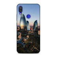 Xiaomi Redmi Note 7 Uyumlu Kılıf Azarbaijan (32) Soft Silikon Kılıf Azerbaycan Kuleleri
