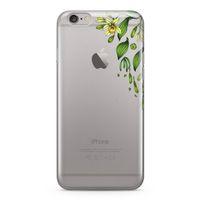 Apple iPhone 6 Plus - 6S Plus Kılıf Vanilya Çiçeği Arka Kapak Koruma Desenli Full Koruyucu