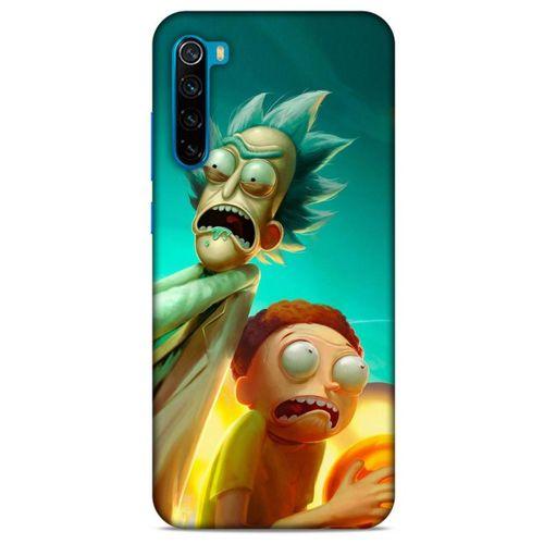 Xiaomi Redmi Note 8T Uyumlu Kılıf Rick And Morty (24) Darbe Emici Kılıf Frank Palicky