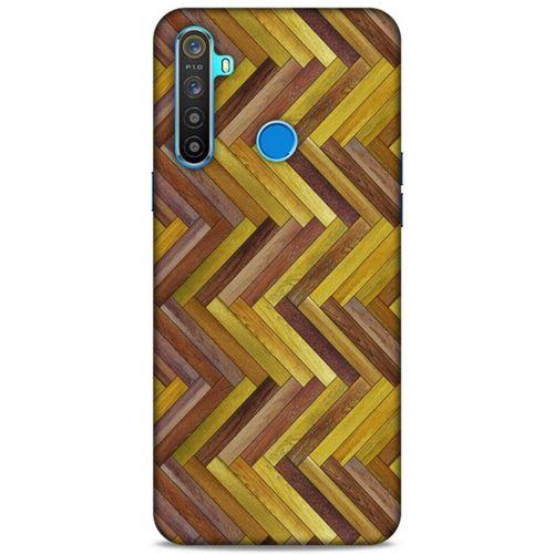 Lopard Oppo Realme 5i Uyumlu Kılıf Wood'X (31) TPU Kılıf Baskılı