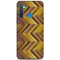 Lopard Oppo Realme 5i Uyumlu Kılıf Wood'X (31) TPU Kılıf Baskılı