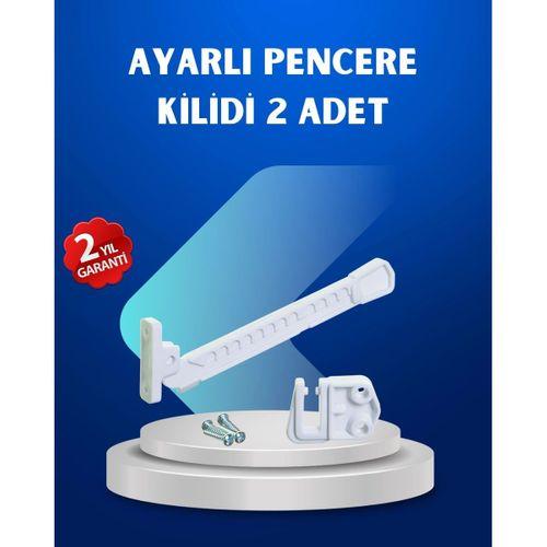 Pencere Güvenlik Kilidi Açılma Sınırlayıcı At 2 Adet