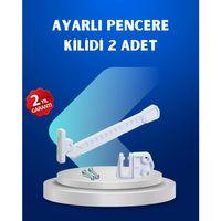 Pencere Güvenlik Kilidi Açılma Sınırlayıcı At 2 Adet