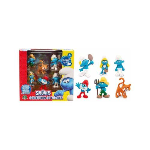 Giochi Preziosi Şirinler 6'lı Figür Seti PUF14000 - Şirin Baba Figürlü Set