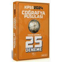 2024 KPSS Coğrafya Pusulası 25 Deneme CBA Yayınları