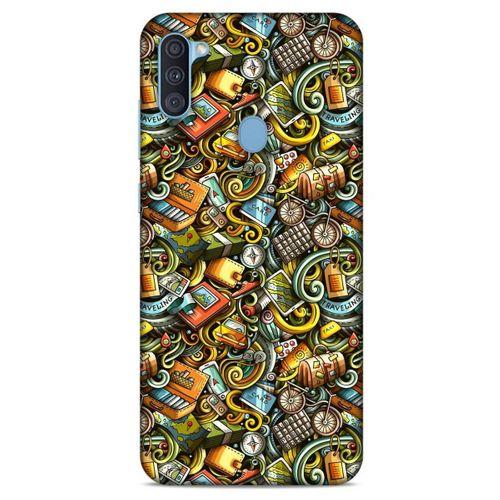 Graffitix (50) Desenli Silikon Kapak Samsung Galaxy A11 Kılıf