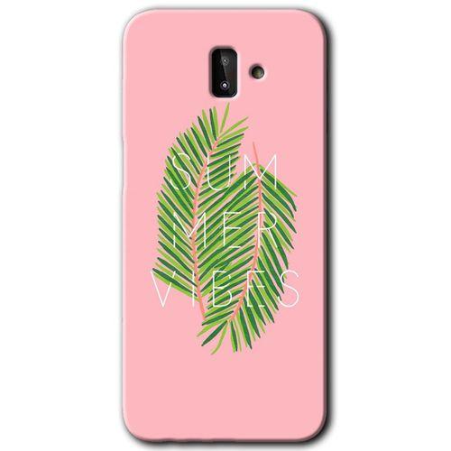 Samsung Galaxy J8 HD Baskılı Kılıf + 9D Tam Ekran Koruyucu - Summer Vibes