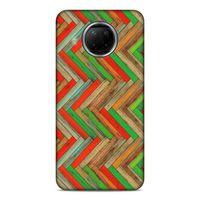 Lopard Xiaomi Redmi Note 9 Pro 5G Uyumlu Kılıf Wood'X (34) Slim Armor Kılıf Desenli