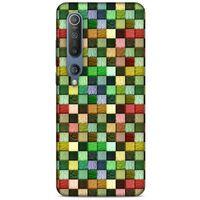Xiaomi Mi 10 Kılıf Patchwork (50) Shockproof Kılıf Karışık Renkli