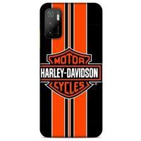 Xiaomi Poco M3 Pro Uyumlu Kılıf Motorsiklet (36) Glitter Kılıf Harley Davidson