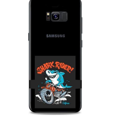 Zoologix (59) Samsung Galaxy S8 Plus Şeffaf Kılıf Silikon Desenli
