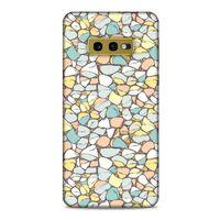 Samsung Galaxy S10e Kılıf Baskılı Özel Seri Taşlı (24) Darbe Emici Kılıf