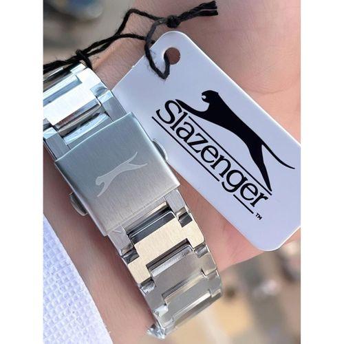 Slazenger İtalyan Tasarım Bileklik Hediyeli 2 Yıl Garantili 10 Atm Çelik Erkek Kol Saat ESL.Y2522.5