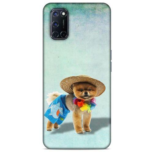 Oppo A72 Kılıf Köpek Kıyafetleri (16) Kalın Kılıf Pomeranian Şort