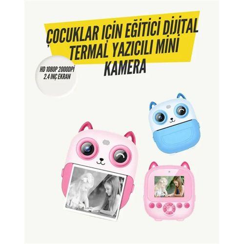 2.4” Ekranlı Mini Kamera – 1080p Kayıt + Mürekkepsiz Yazdırma