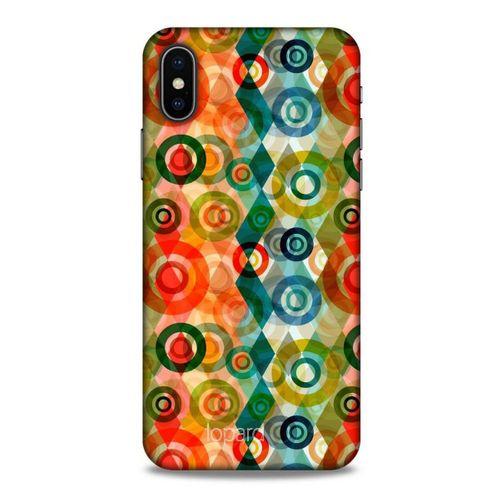 Apple Iphone X Kılıf Pastel Renkler (31) TPU Kılıf Kırmızı Yeşil