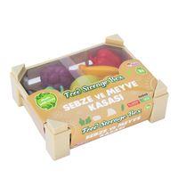 Eğitici Çocuk 04043 SEBZE MEYVE KASASI