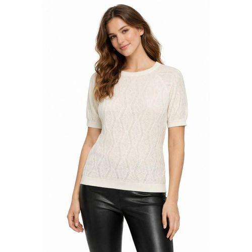 Kadın Triko Kısa Kol Bluz 12845 BGL-ST05308