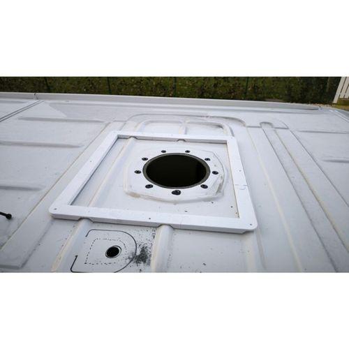 VW Crafter MAN TGE Çatı Penceresi Adaptörü MAXXFAN MINI HEKI (Bu ürün Sadece Plastik parçadır - Almadan Önce Soru Sorabilirsiniz)