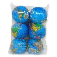 İMA-003 - SOFT DÜNYA HARİTALI TOP 10 CM