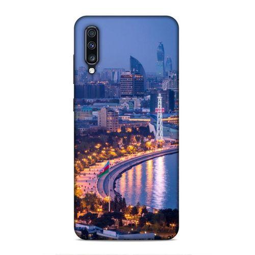 Samsung Galaxy A70s Uyumlu Kılıf Azarbaijan (29) Arka Koruma Kılıfı Akşam Şehir