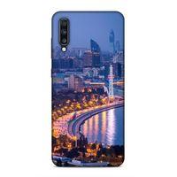 Samsung Galaxy A70s Uyumlu Kılıf Azarbaijan (29) Arka Koruma Kılıfı Akşam Şehir