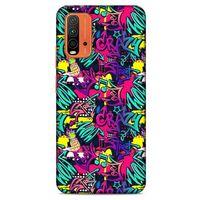 Lopard Xiaomi Redmi 9T Uyumlu Kılıf Graffitix (31) TPU Kılıf