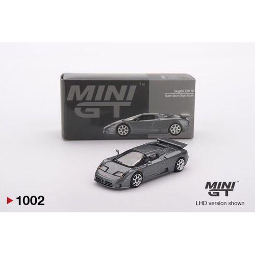 Mini GT Bugatti EB110 Super Sport Grigio Scuro 1002