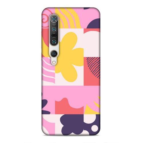 Xiaomi Mi 10 Pro Uyumlu Kılıf Insomnia (22) Tam Koruma Kılıfı Pembe Sarı