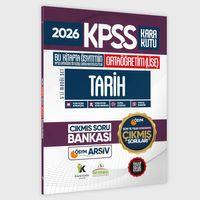 2026 FULLOrtaöğretim KPSS Tarih Kara Kutu ÖSYM Çıkmış Soru Bankası Son 15 Yıl (Sadece Ortaöğretim)