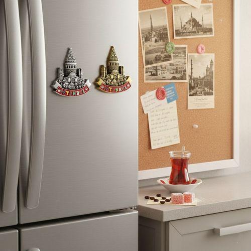 İstanbul Temalı Metal Magnet Model 1