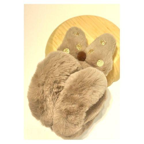 Monalisa Home Lüks Renkli Figürlü Peluş Kulaklık