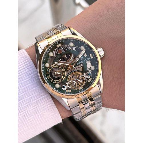 Daniel Klein Otomatik Erkek Kol Saati 30 Metre Suya Dayanıklı Çelik Kordon + Bileklik Hediyeli VS.BLKT.0695