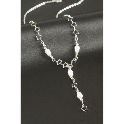 Yıldız İnci Y Kolye