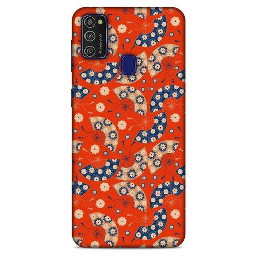 Samsung Galaxy M21 Kılıf Japonya (46) Core Armor Kılıf Japonya Yelpaze Dansı
