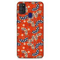 Samsung Galaxy M21 Kılıf Japonya (46) Core Armor Kılıf Japonya Yelpaze Dansı