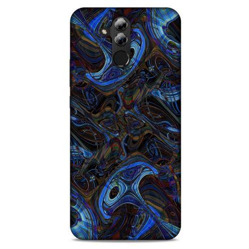 Huawei Mate 20 Lite Uyumlu Kılıf Mavi Delisi (6) Silikon Kılıf Taş