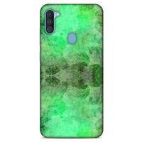 Mermer Desenli (22) Tema Tam Koruma Kılıfı Açık Yeşil Samsung Galaxy A11 Kılıf