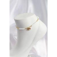 Beyaz Renk Boncuklu Nazarlı Göz Figürlü Halhal