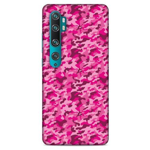 Xiaomi Mi Note 10 Pro Uyumlu Kılıf Pembe Delisi (32) Soft Silikon Kılıf Kamuflaj