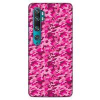 Xiaomi Mi Note 10 Pro Uyumlu Kılıf Pembe Delisi (32) Soft Silikon Kılıf Kamuflaj