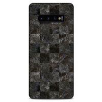 Mermer Desenli (47) Tema Crystal Flex Kılıf Zeytin Samsung Galaxy S10 Plus Kılıf