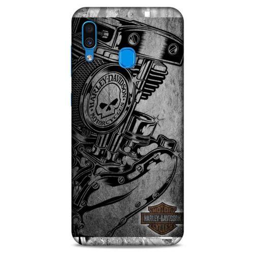 Samsung Galaxy A30 Uyumlu Kılıf Motorsiklet (41) Tank Kılıf Harley
