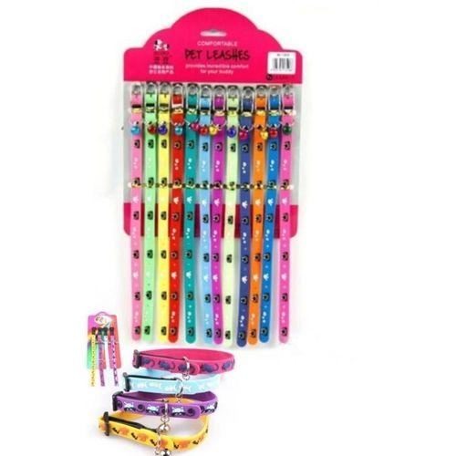 Çıngıraklı Zilli Sevimli Renkli Slikon Kedi Köpek Boyun Tasması - 1 Adet Stokta Olan Gönderilir