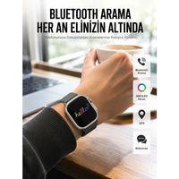 Yeni Nesil 3 Kordonlu Kol Saati 49 Mm Amoled Ekran Akıllı Saat
