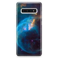Samsung Galaxy S10 Kılıf Nasa Galaxy Arka Kapak Koruma Desenli Full Koruyucu