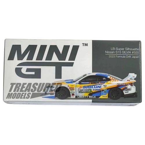 Eğitici Oyuncak Mini GT 1/64 Nissan LB-Super Silhouette S15 SILVIA 2023 Formula Drift Japan