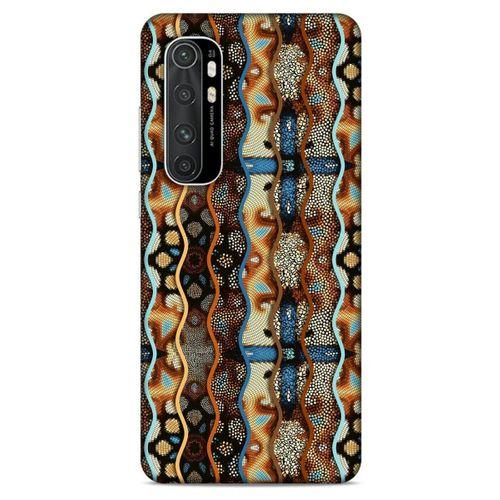 Xiaomi Mi Note 10 Lite Kılıf Baskılı Özel Seri Taşlı (33) Hybrid Kılıf
