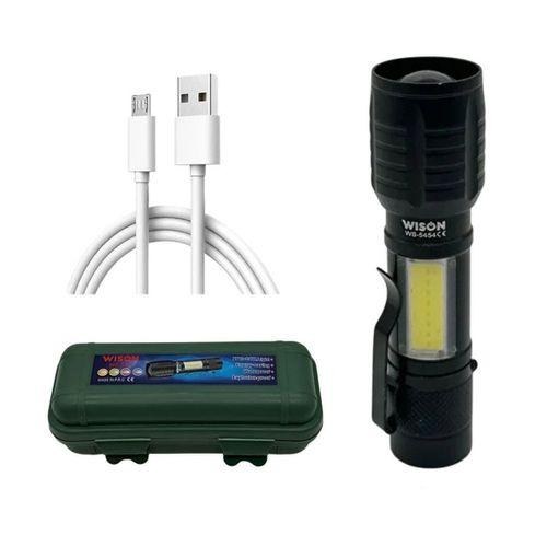 Wison Ws-5454 Cob Led Usb Mini El Feneri